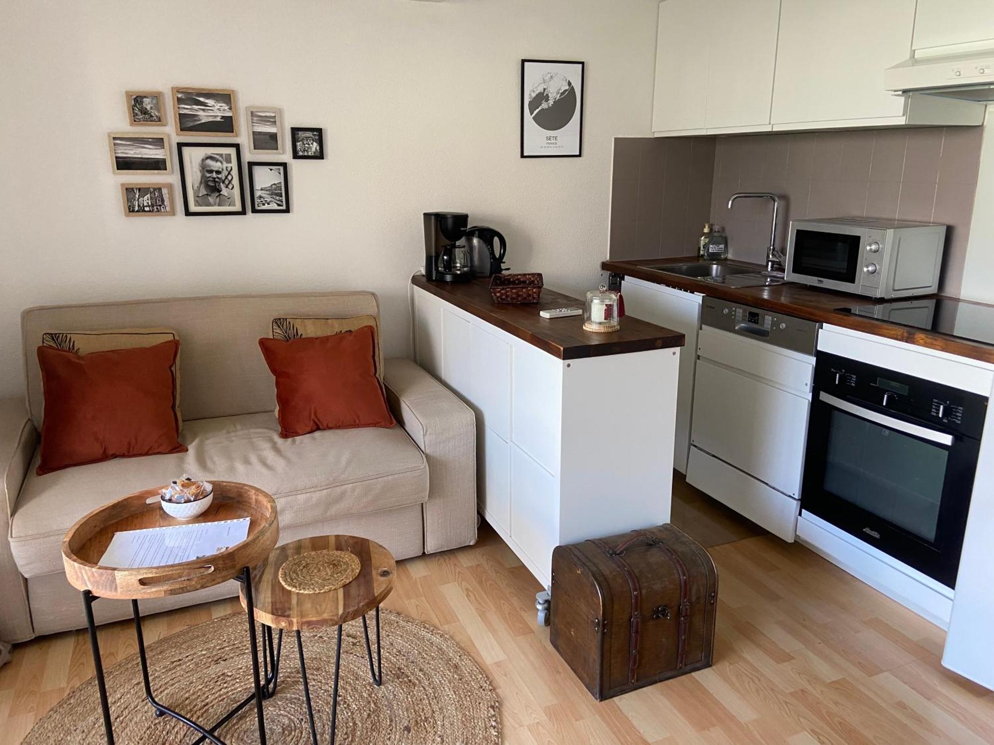 Charmant Appartement Central Terrasse Proche Gare 세테 외부 사진