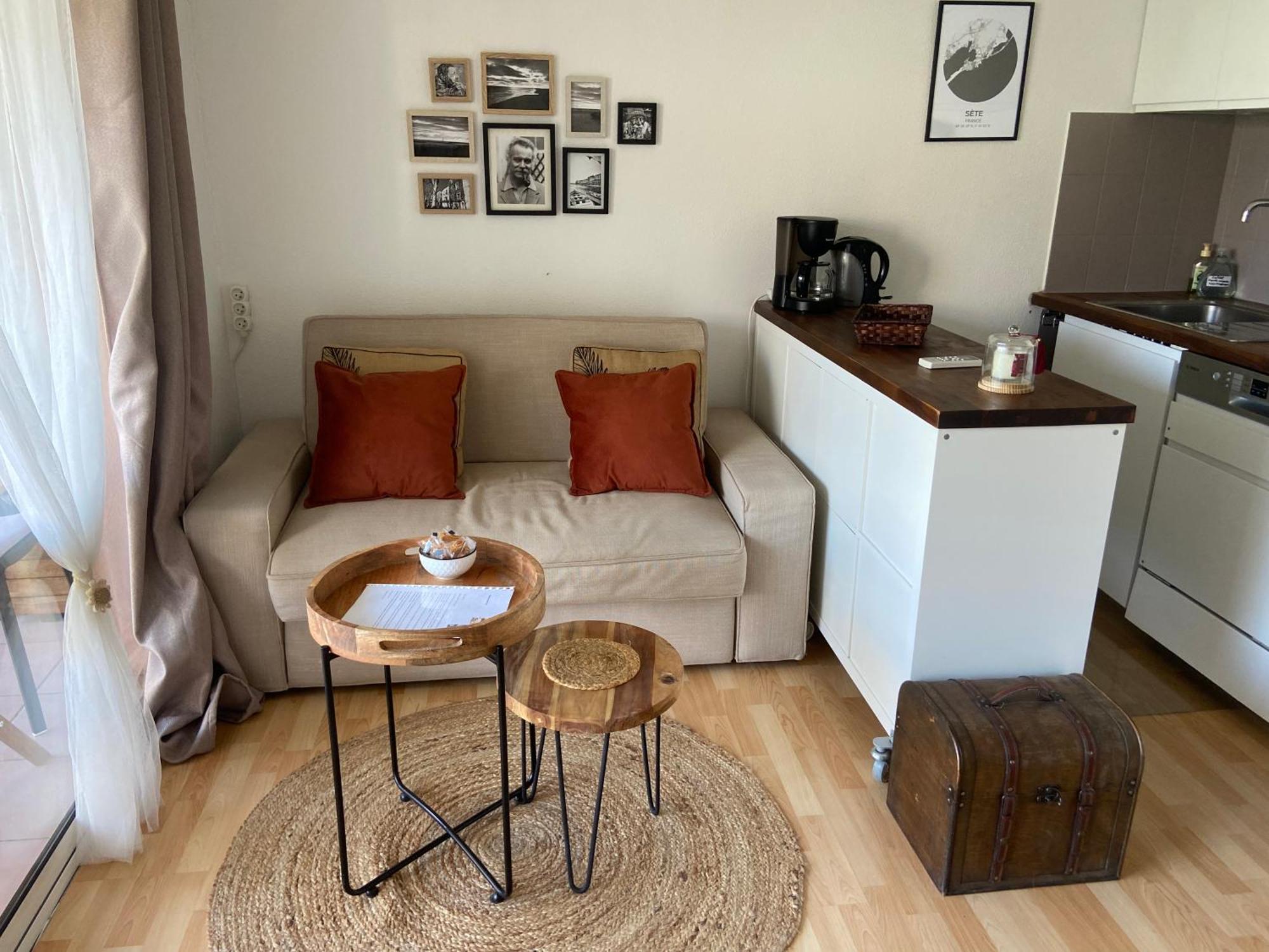 Charmant Appartement Central Terrasse Proche Gare 세테 외부 사진