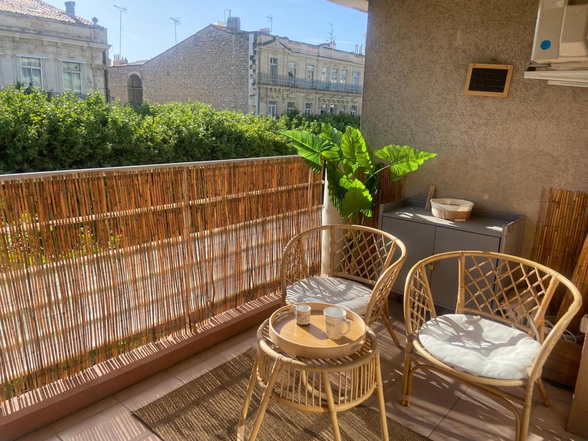 Charmant Appartement Central Terrasse Proche Gare 세테 외부 사진
